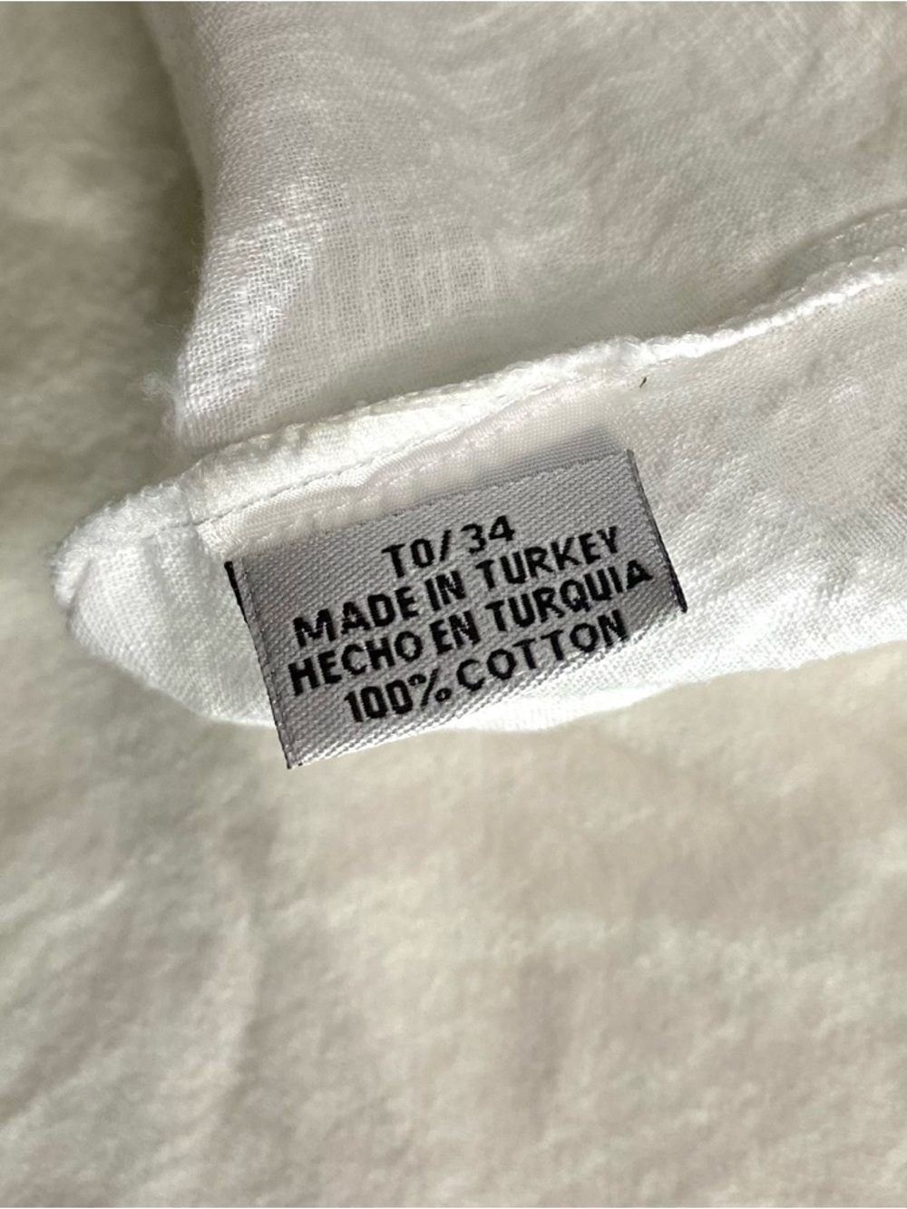 Blanc du Nil White Cotton Textured Button-Up Shirt - Picture 5 of 6